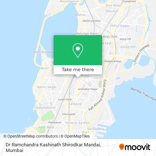 Dr Ramchandra Kashinath Shirodkar Mandai map