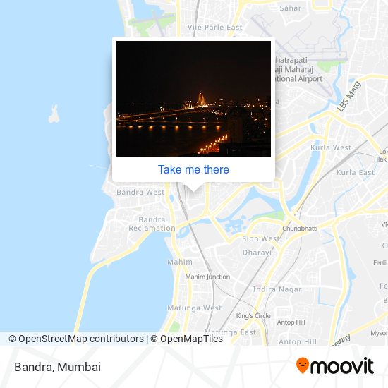 Bandra map