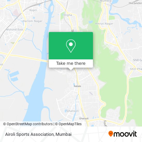 Airoli Sports Association map