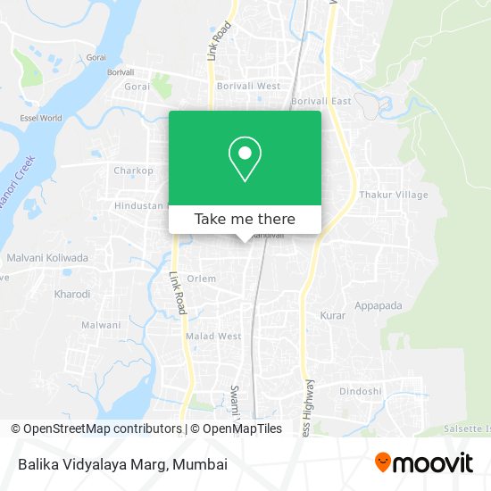 Balika Vidyalaya Marg map