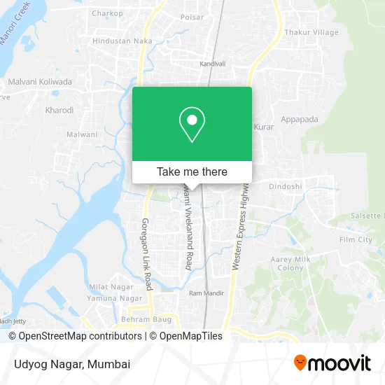 Udyog Nagar map
