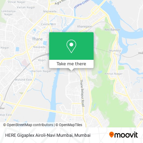 HERE Gigaplex Airoli-Navi Mumbai map