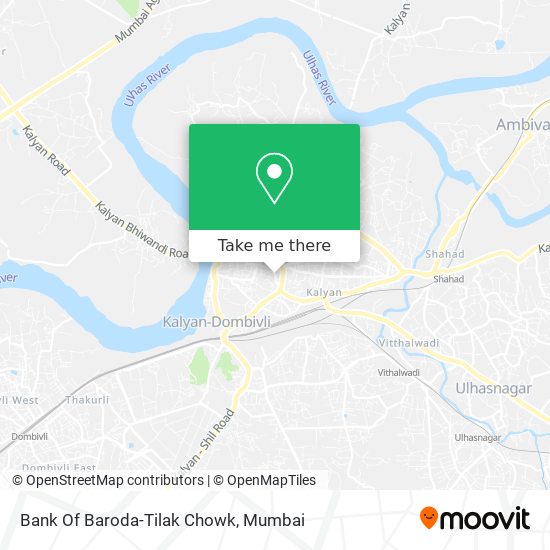 Bank Of Baroda-Tilak Chowk map