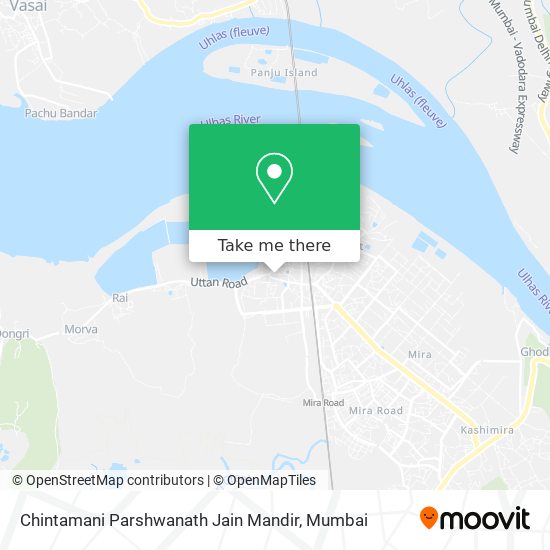 Chintamani Parshwanath Jain Mandir map