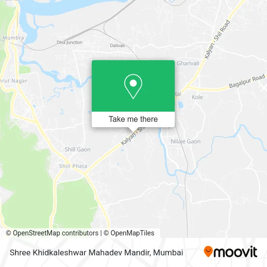 Shree Khidkaleshwar Mahadev Mandir map
