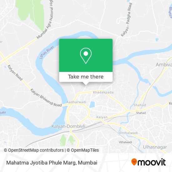 Mahatma Jyotiba Phule Marg map