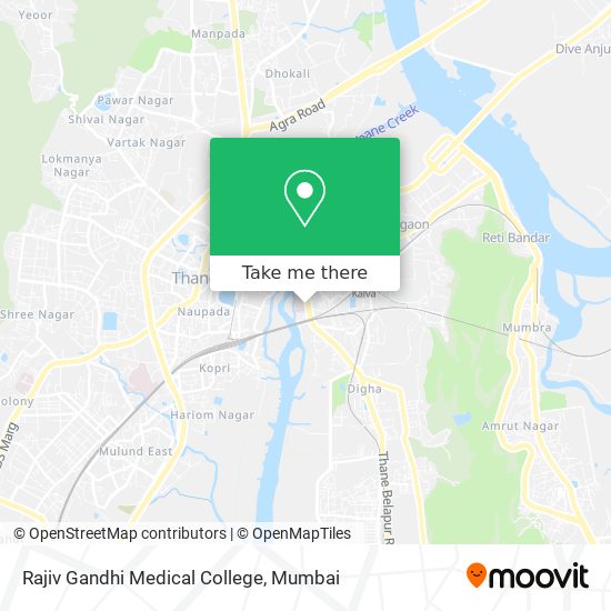 Rajiv Gandhi Medical College map