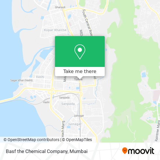 Basf the Chemical Company map