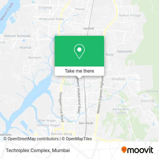 Techniplex Complex map