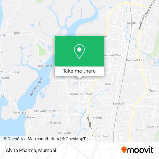 Alvita Pharma map