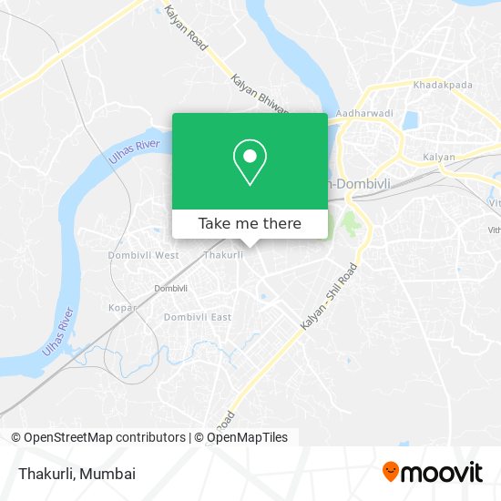 Thakurli map