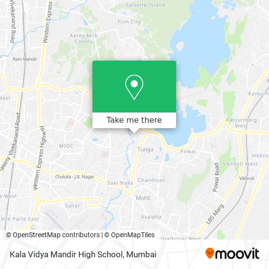 Kala Vidya Mandir High School map