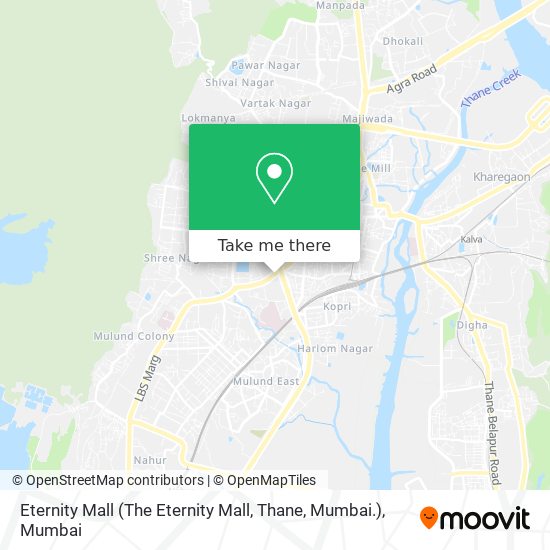 Eternity Mall (The Eternity Mall, Thane, Mumbai.) map