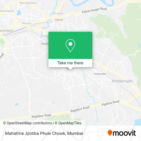 Mahatma Jyotiba Phule Chowk map
