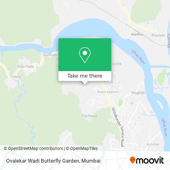 Ovalekar Wadi Butterfly Garden map