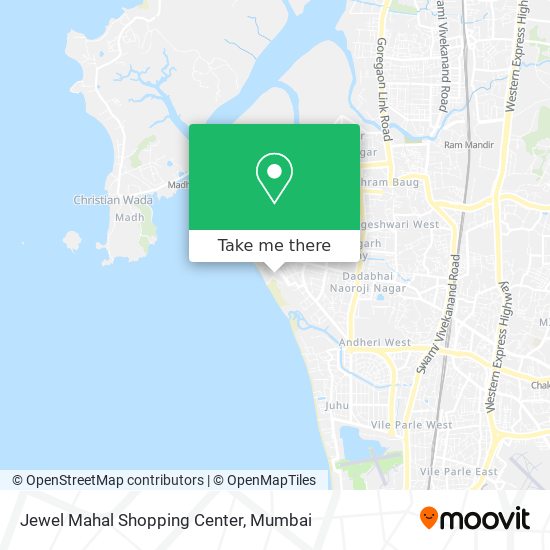 Jewel Mahal Shopping Center map