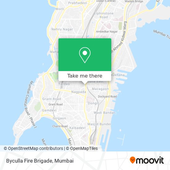 Byculla Fire Brigade map