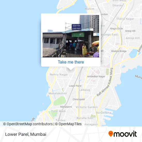 Lower Parel map