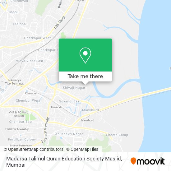 Madarsa Talimul Quran Education Society Masjid map