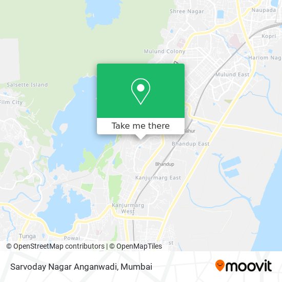 Sarvoday Nagar Anganwadi map