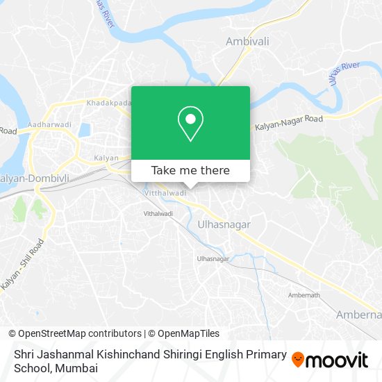 Shri Jashanmal Kishinchand Shiringi English Primary School map