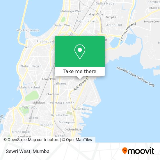 Sewri West map