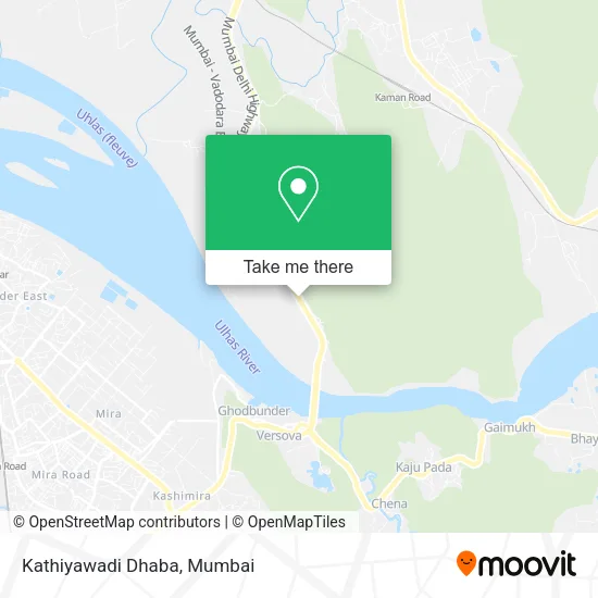 Kathiyawadi Dhaba map