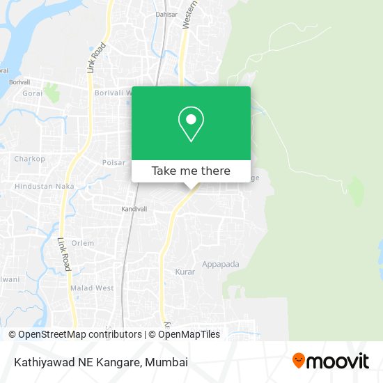 Kathiyawad NE Kangare map