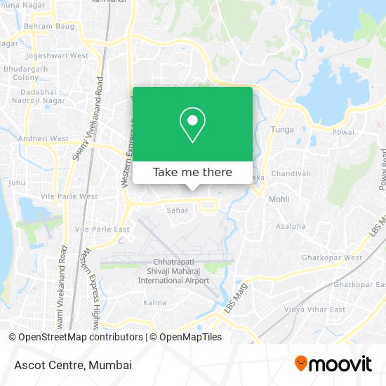 Ascot Centre map