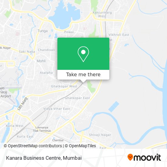 Kanara Business Centre map