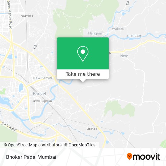 Bhokar Pada map