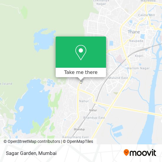 Sagar Garden map