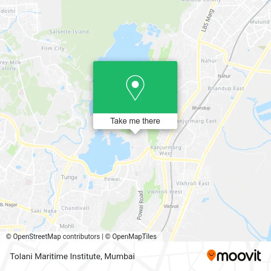 Tolani Maritime Institute map