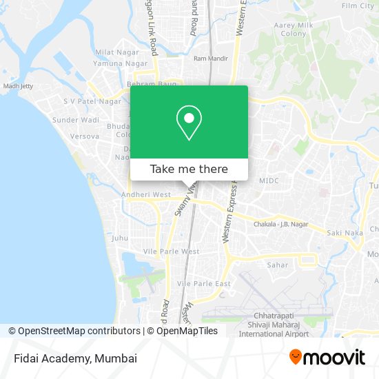 Fidai Academy map