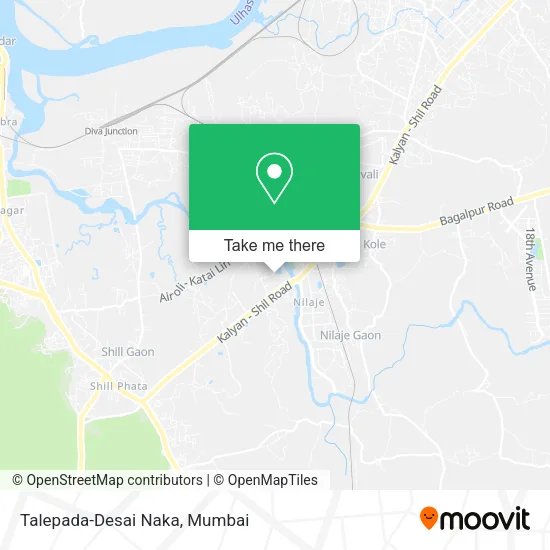 Talepada-Desai Naka map