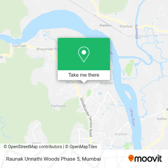 Raunak Unnathi Woods Phase 5 map