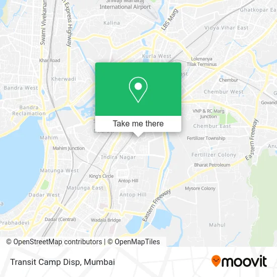 Transit Camp Disp map