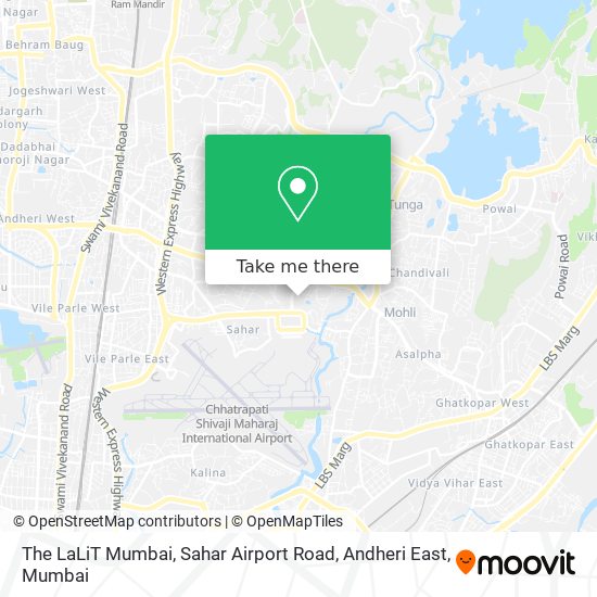 The LaLiT Mumbai, Sahar Airport Road, Andheri East map