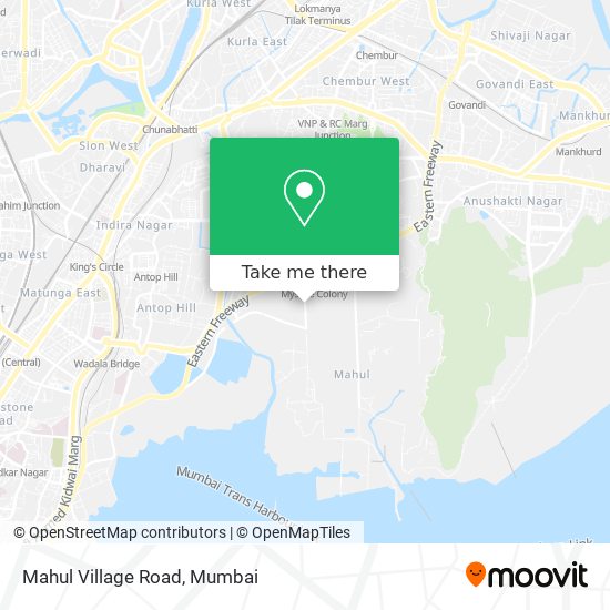 Mahul Village Road map