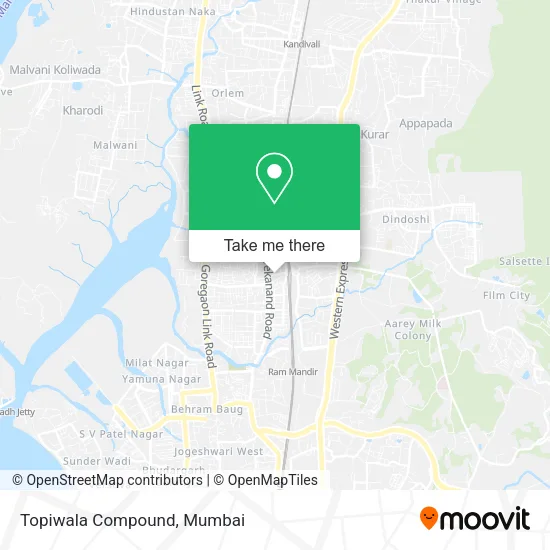 Topiwala Compound map