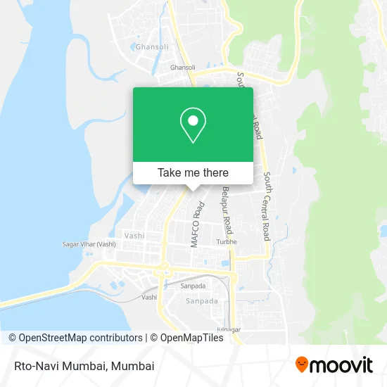 Rto-Navi Mumbai map