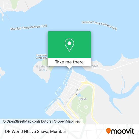 DP World Nhava Sheva map