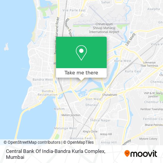 Central Bank Of India-Bandra Kurla Complex map