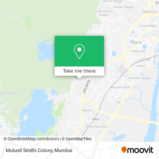 Mulund Sindhi Colony map