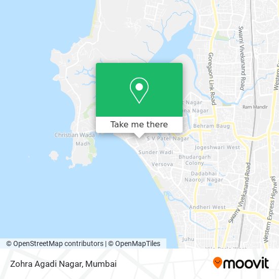 Zohra Agadi Nagar map