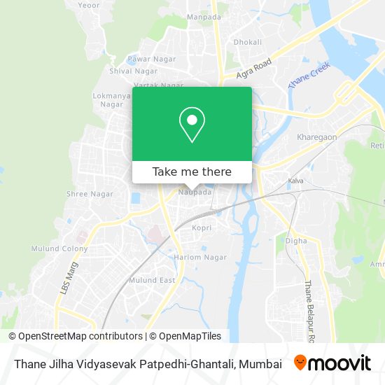 Thane Jilha Vidyasevak Patpedhi-Ghantali map