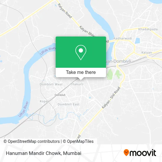 Hanuman Mandir Chowk map