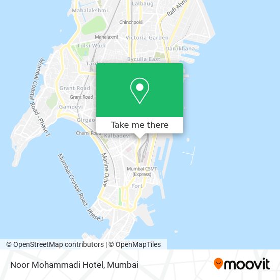 Noor Mohammadi Hotel map