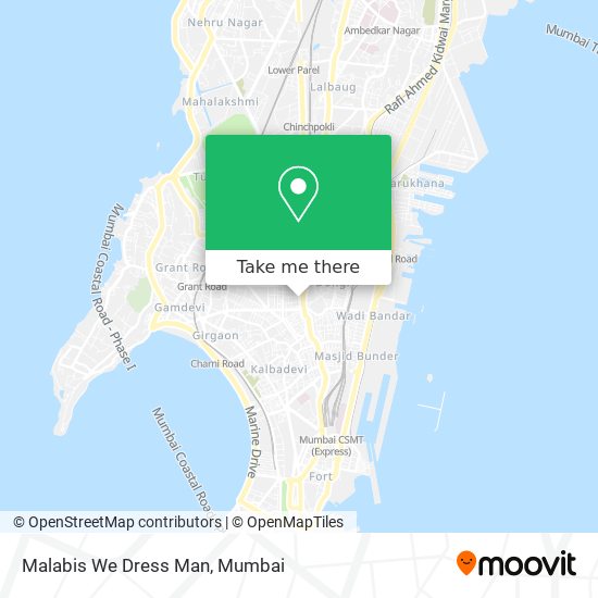 Malabis We Dress Man map