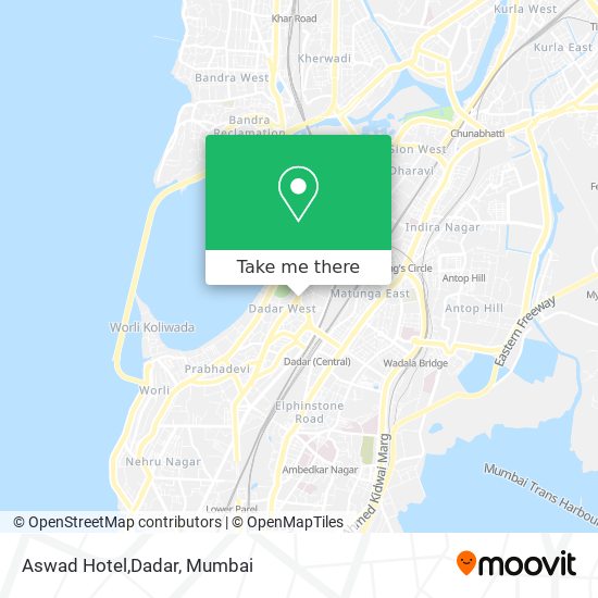 Aswad Hotel,Dadar map